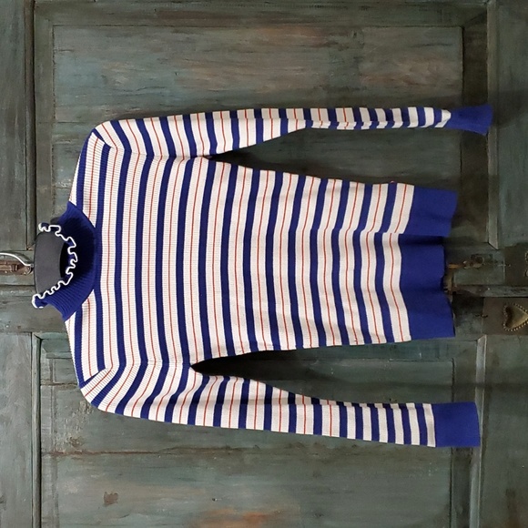 Scotch & Soda Rent The Runway Pre-Loved Rib Knit Turtleneck, Size Large, NWOT - Picture 4 of 11